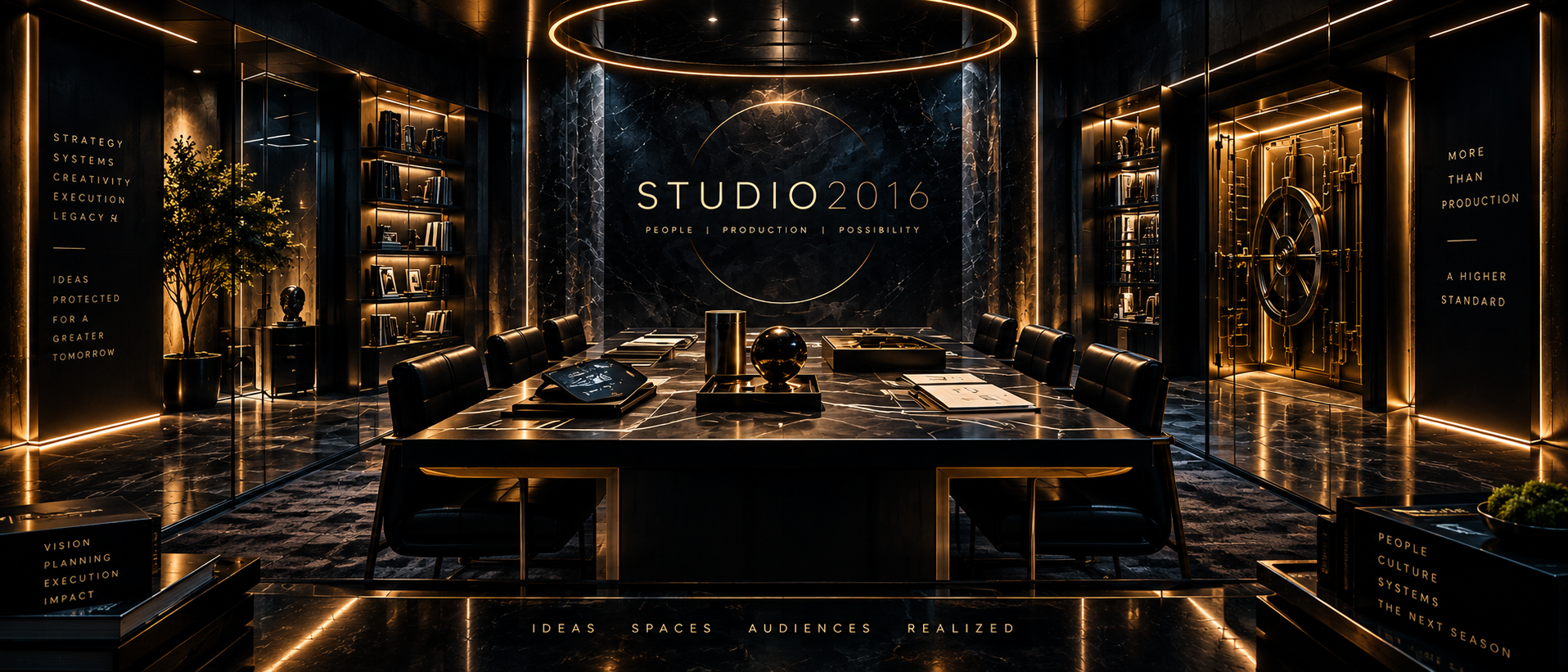 Moody architectural Studio2016 vault atmosphere visual
